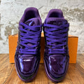 Louis Vuitton Purple Patent Trainer Sneaker Sz 10 (8.5LV)