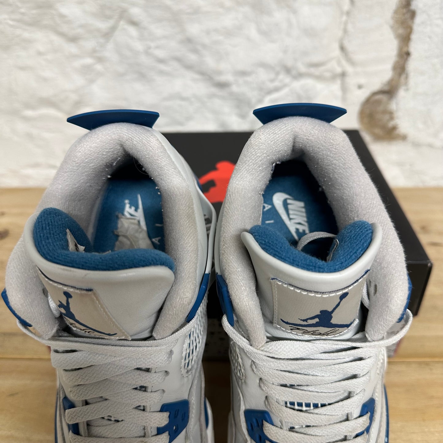 Air Jordan 4 Military Blue Sz 7Y