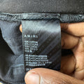 Amiri MA Drip Black Denim Jeans Sz 28