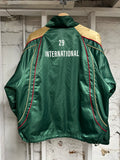 Supreme Satin Piping Pullover Jacket Green Sz M