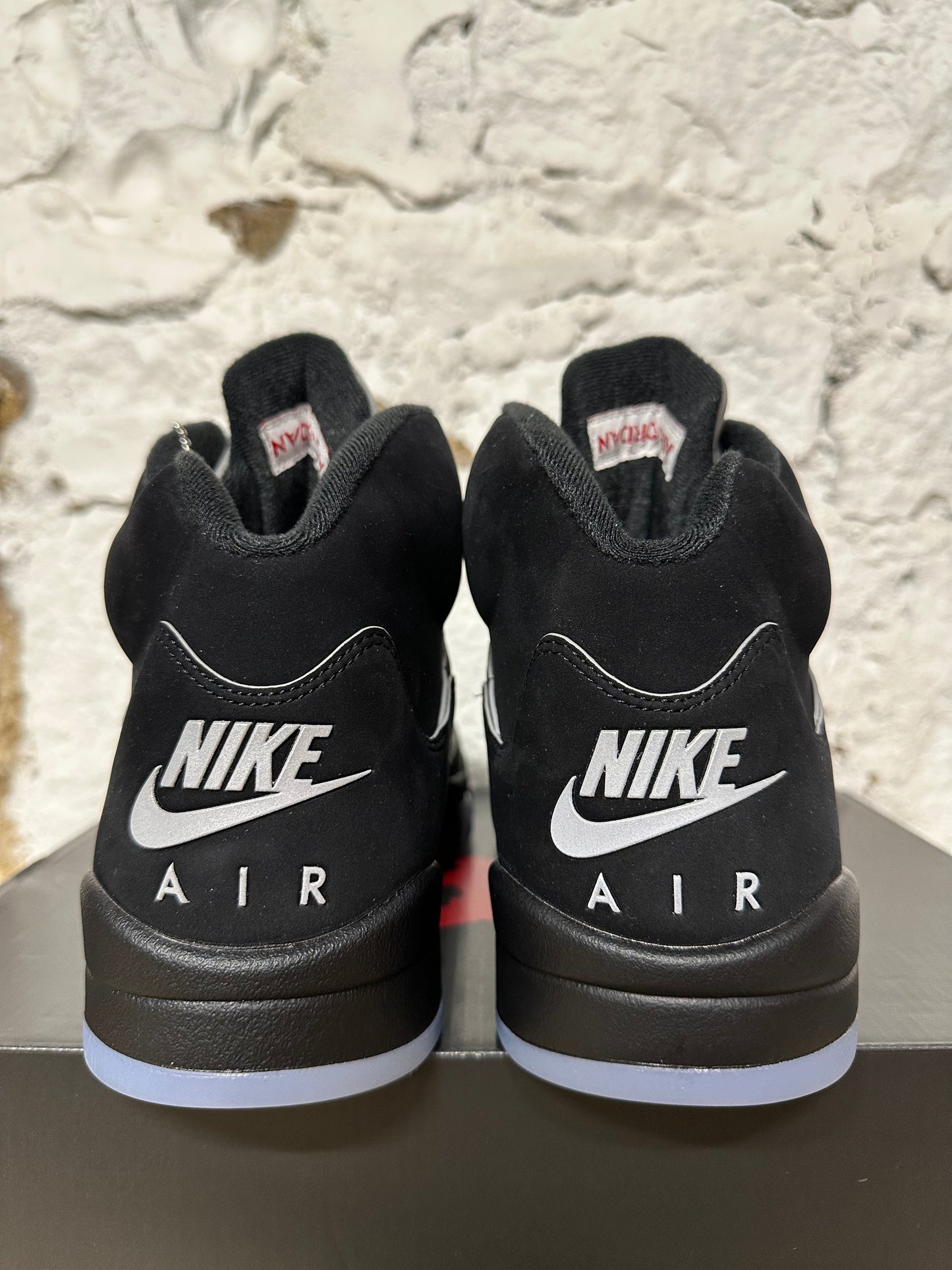 Air Jordan 5 Black Metallic Sz 14 DS