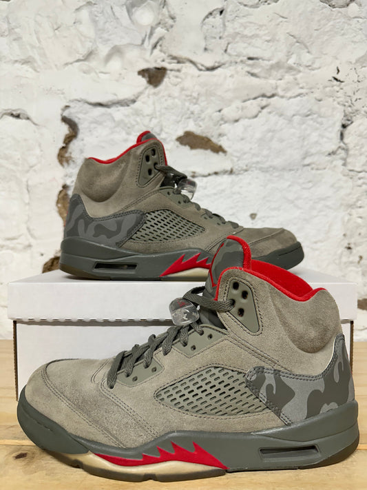 Air Jordan 5 Olive Camo Sz 8.5