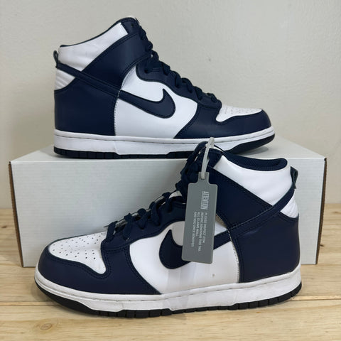 Nike Dunk High Midnight Navy Sz 7Y