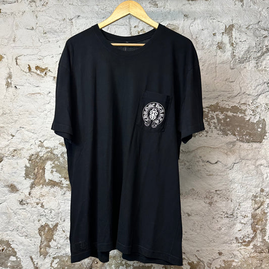 Chrome Hearts USA Flag T-shirt Black Sz XXL