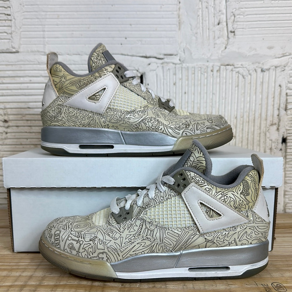 Air Jordan 4 30th Anniversary Laser Sz 6.5Y