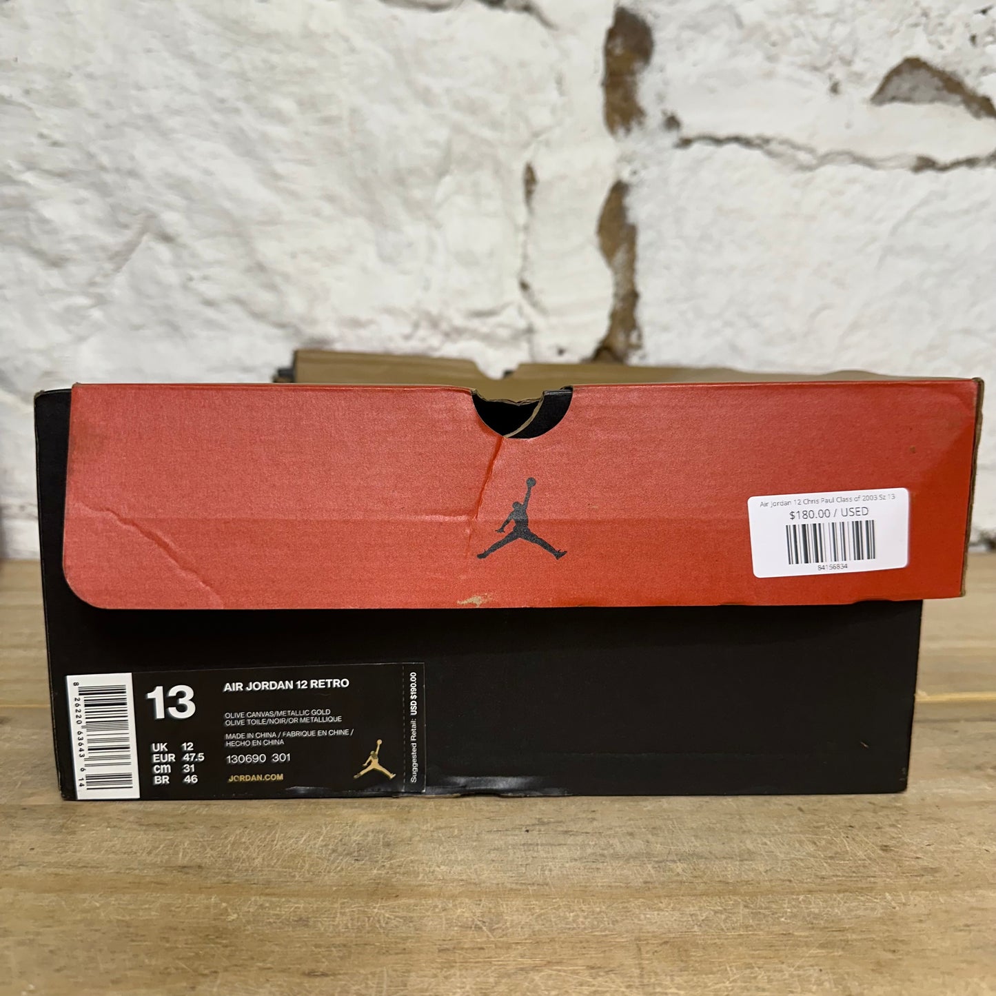 Air Jordan 12 Chris Paul Class of 2003 Sz 13