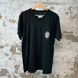Chrome Hearts Pocket Cross T-shirt Black Sz L (Stained)