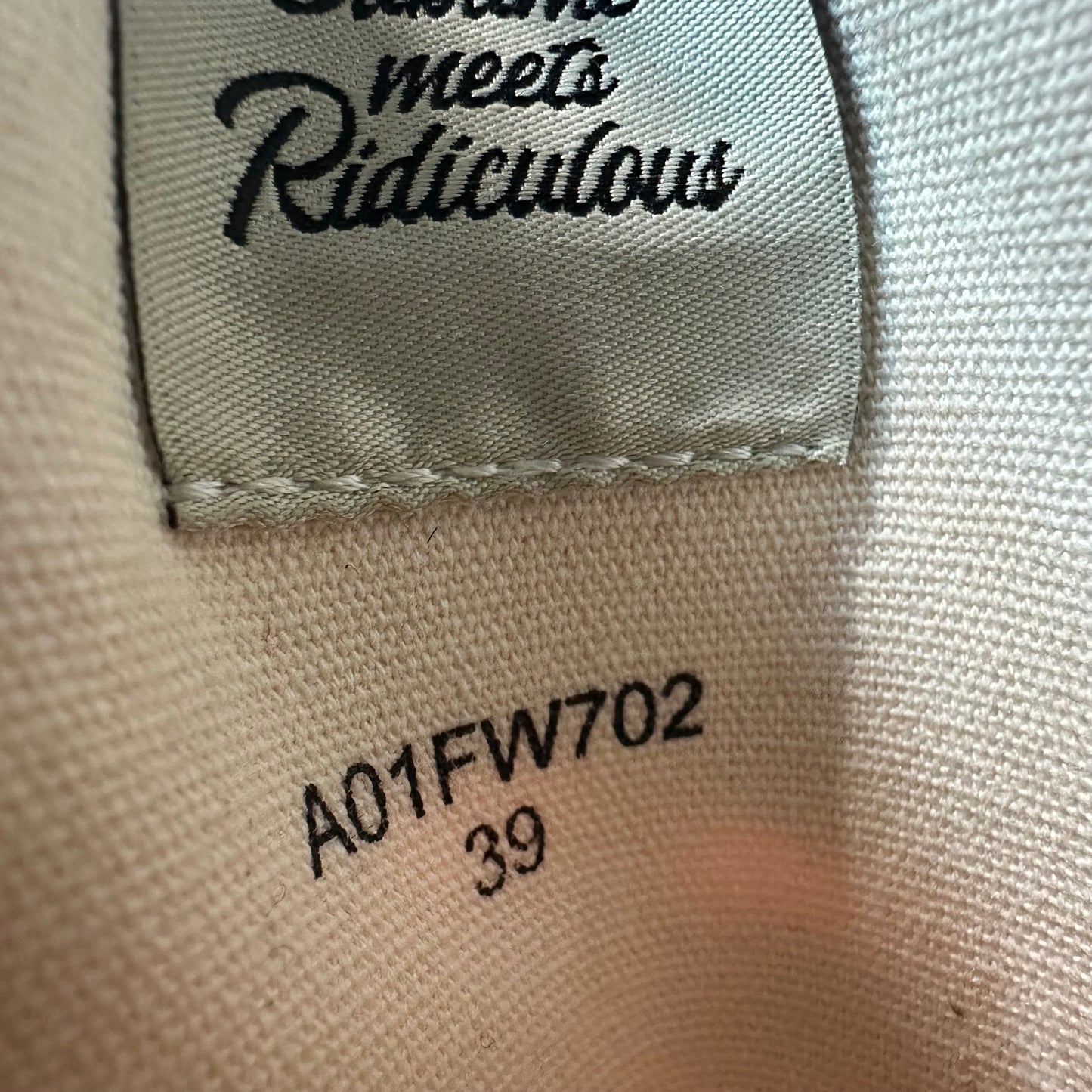 Maison Mihara Peterson 23 Pink White Sneaker Sz 6.5 (39)