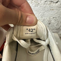 Off White Vulc White Blue Arrows Sz 9 (42) No Box