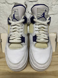 Air Jordan 4 Metallic Purple Sz 8