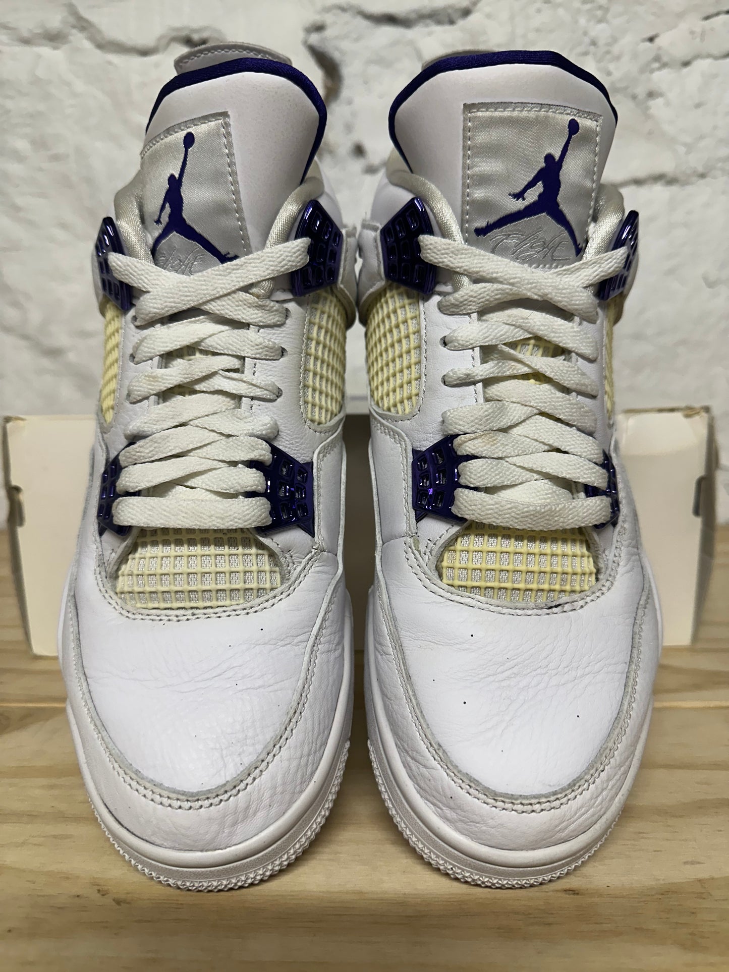 Air Jordan 4 Metallic Purple Sz 8