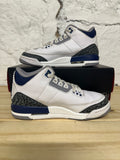 Air Jordan 3 Midnight Navy Sz 4Y