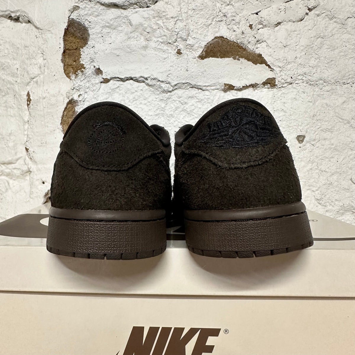 Air Jordan 1 Low Travis Scott Velvet Brown Sz 8