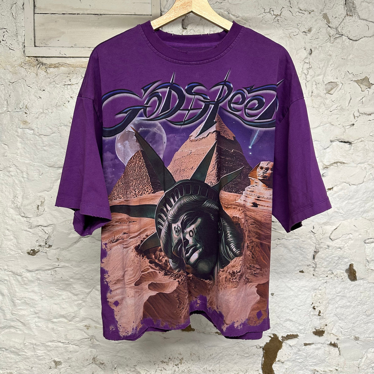 Godspeed Mother Cairo Purple T-Shirt Sz M