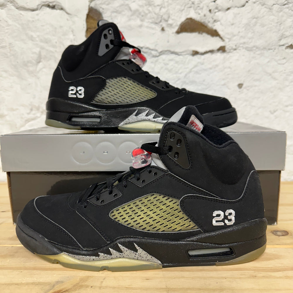 Air Jordan 5 Black Metallic (2007) Sz 10 DS