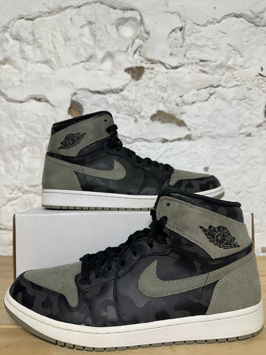 Air Jordan 1 High Premium Shadow Camo Sz 12.5