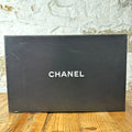 Chanel CC Triple White Trainer Sneaker Sz 8 (41)