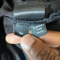 Amiri Stagger Logo Black Waxed Denim Jeans Sz 34