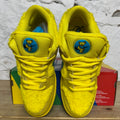 Nike SB Dunk Low Grateful Dead Bears Opti Yellow Sz 10 DS