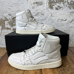 Amiri White Skeleton White High Sneaker Sz 10 (43)