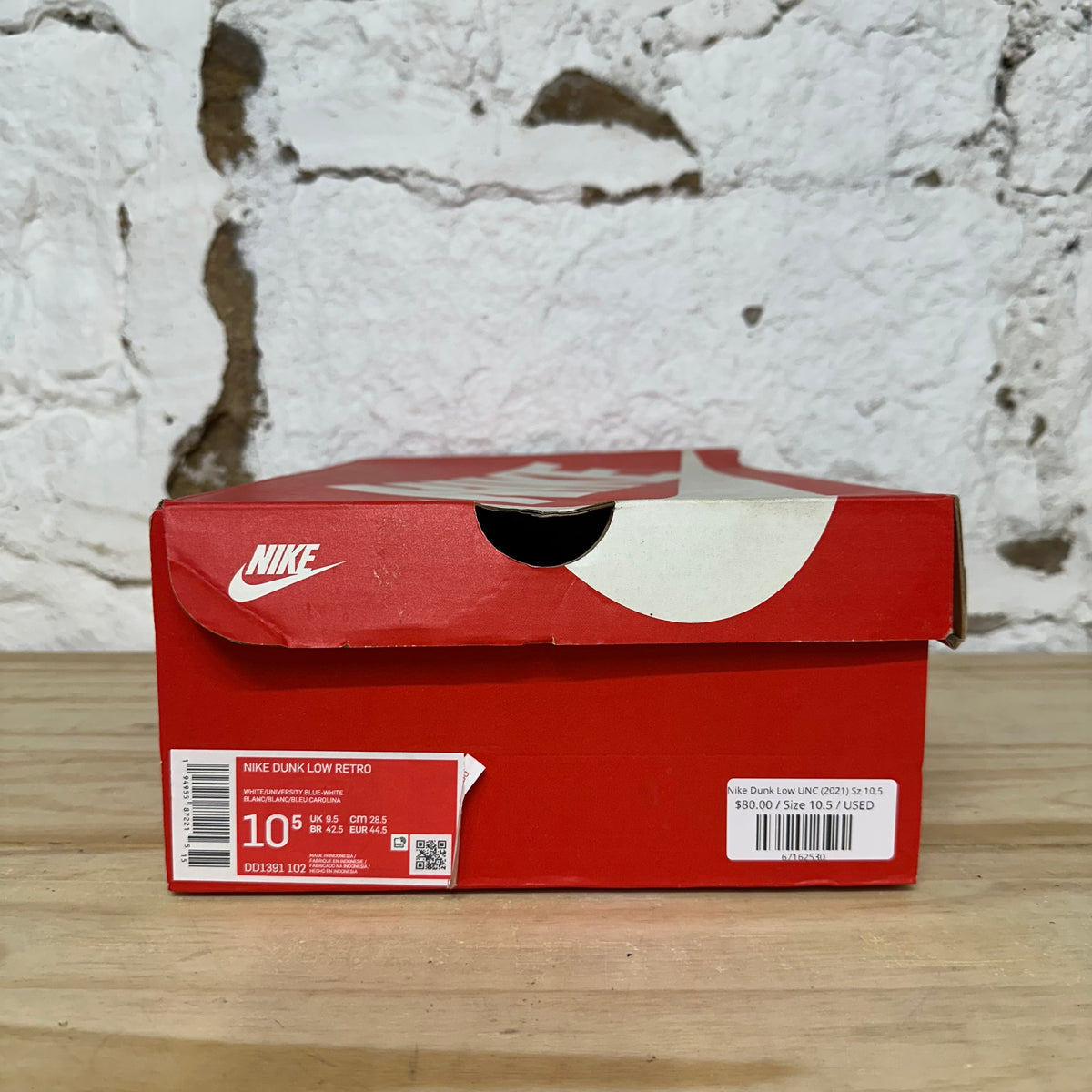 Nike Dunk Low UNC (2021) Sz 10.5
