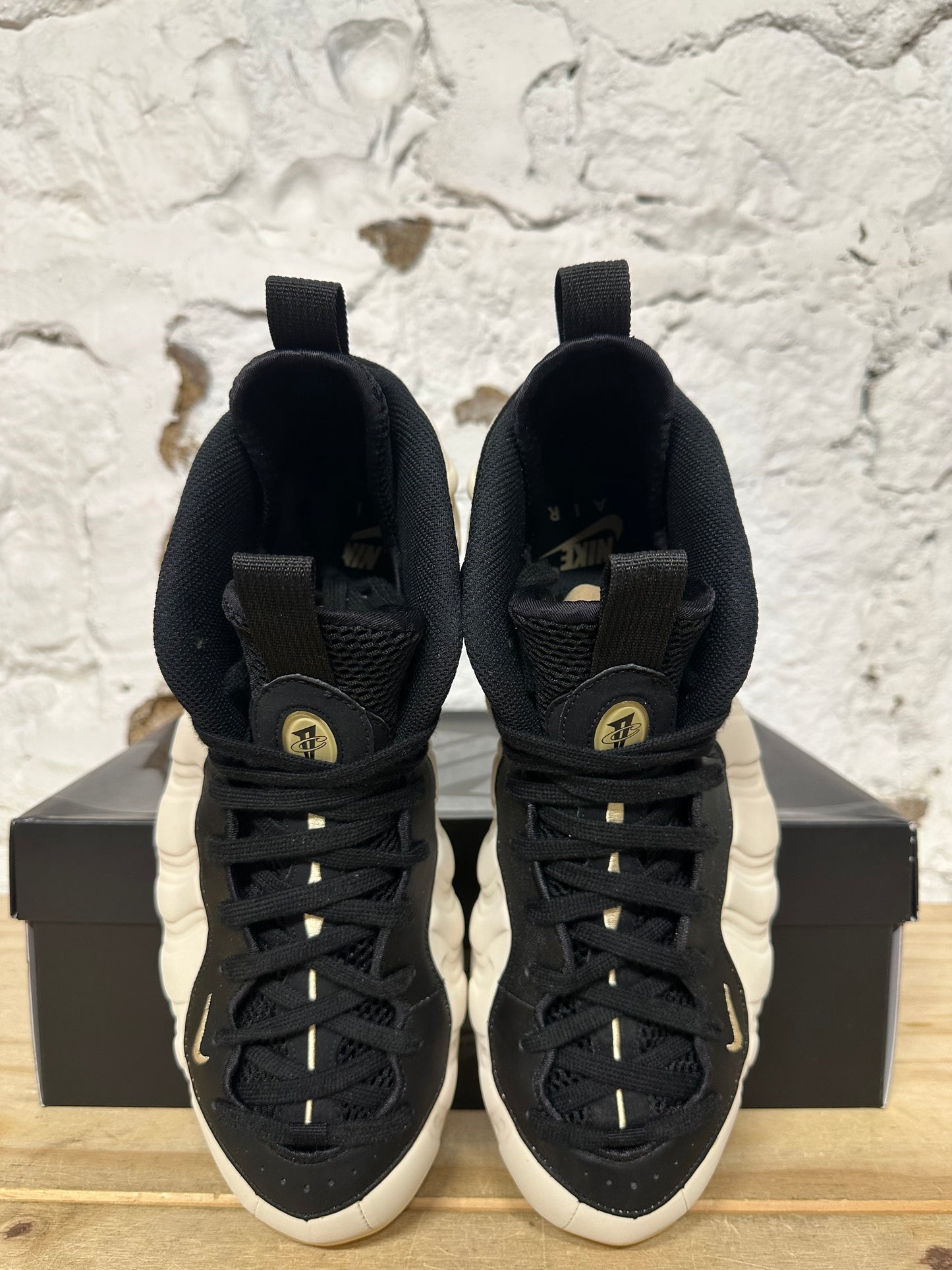 Nike Air Foamposite One Light Orewood Brown Sz 12 DS