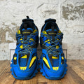 Balenciaga Track Runner LED Blue Black Yellow Sneaker Sz 10 (43)