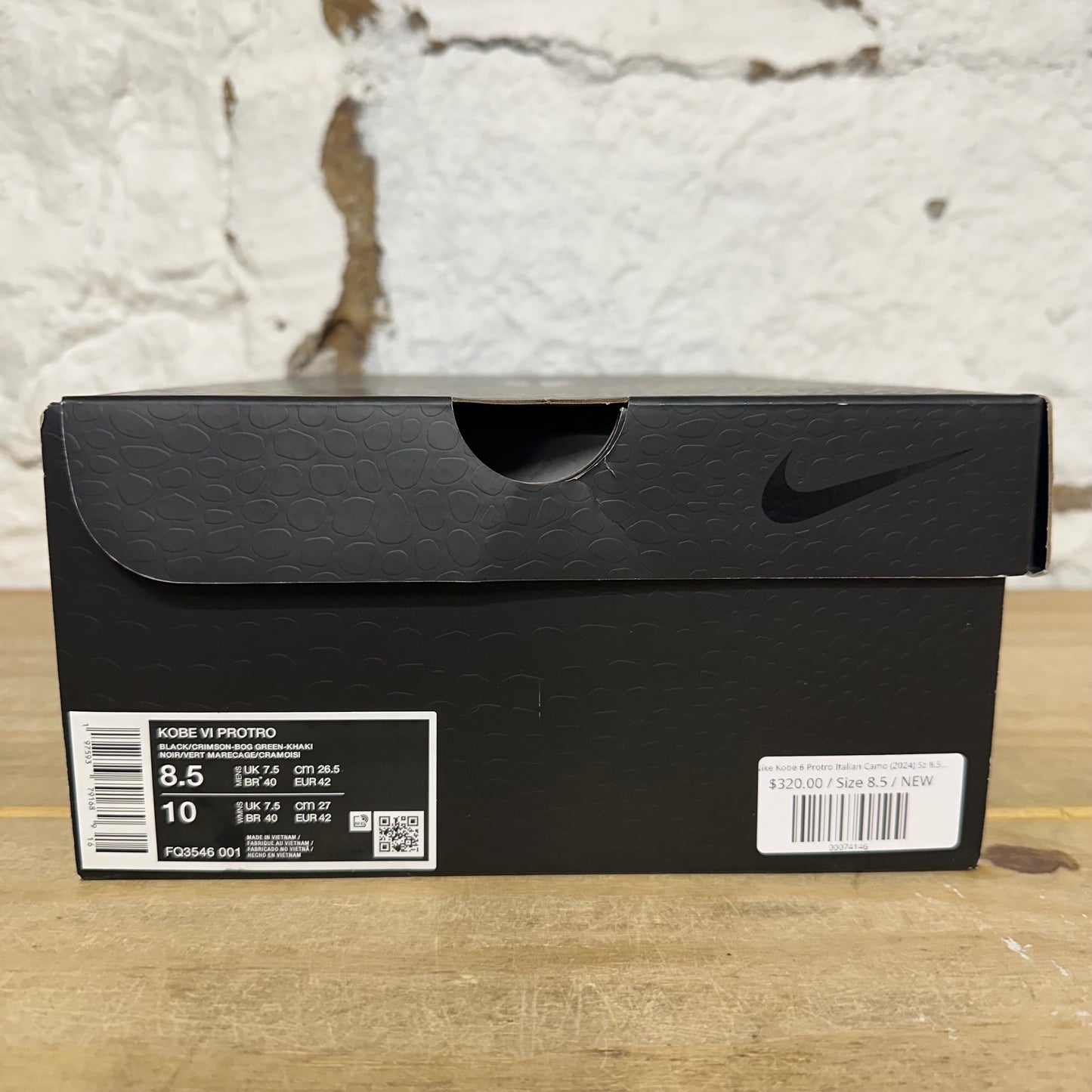 Nike Kobe 6 Protro Italian Camo (2024) Sz 8.5 DS