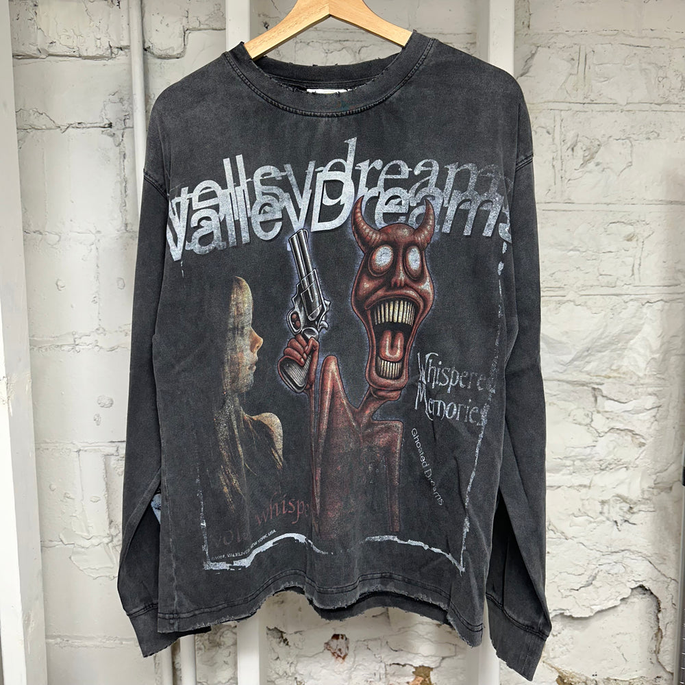 Vale Psychopath Black Long Sleeve Sz S