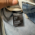 Amiri MX2 Multicolor Flannel Blue Denim Jeans Sz 29