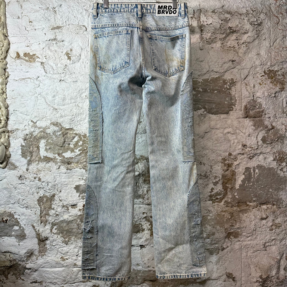 Who Decides War Mechanic Blue Denim Jeans Sz 28