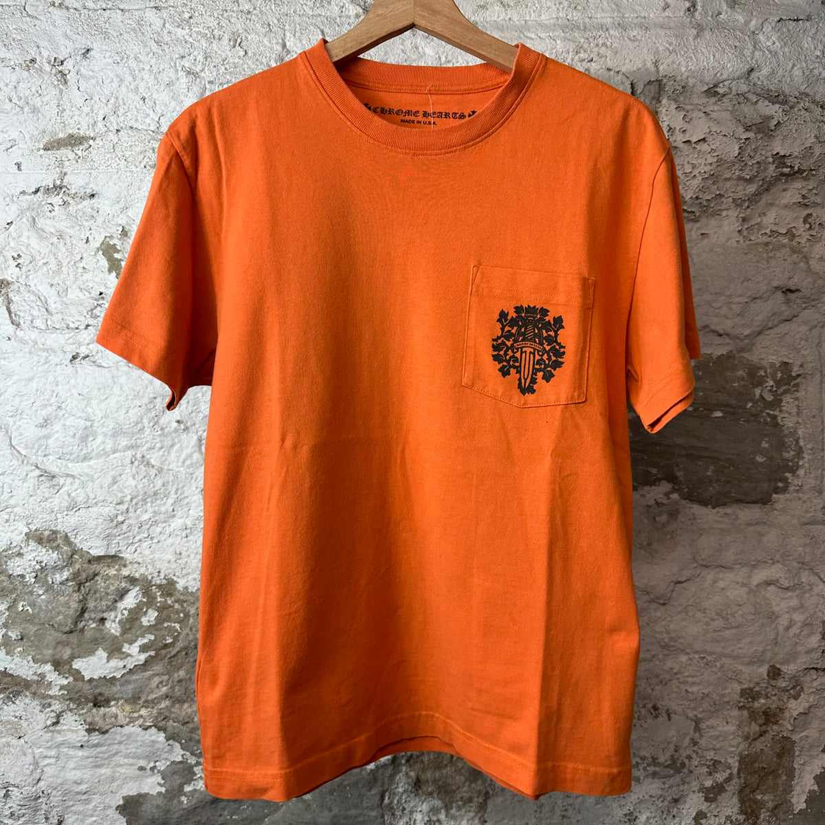 Chrome Hearts Matty Boy Vine Dagger Orange T-Shirt Sz S