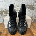 Alexander McQueen White Spell Black Tread Boot Sz 10 (43)