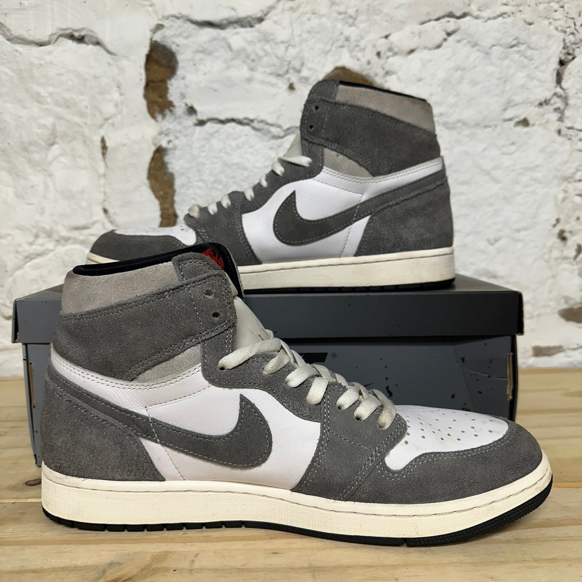Air Jordan 1 High Washed Black Sz 12