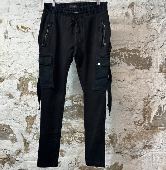 Amiri Cargo Sweatpants Black Sz M