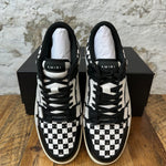Amiri White Skeleton Checkered Low Sneaker Sz 11 (44) DS