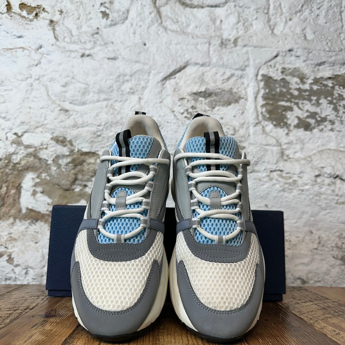 Dior B22 Grey White Blue Sneaker Sz 10 (43)