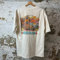 Amiri Jazz Hideaway Cream T-Shirt Sz XS