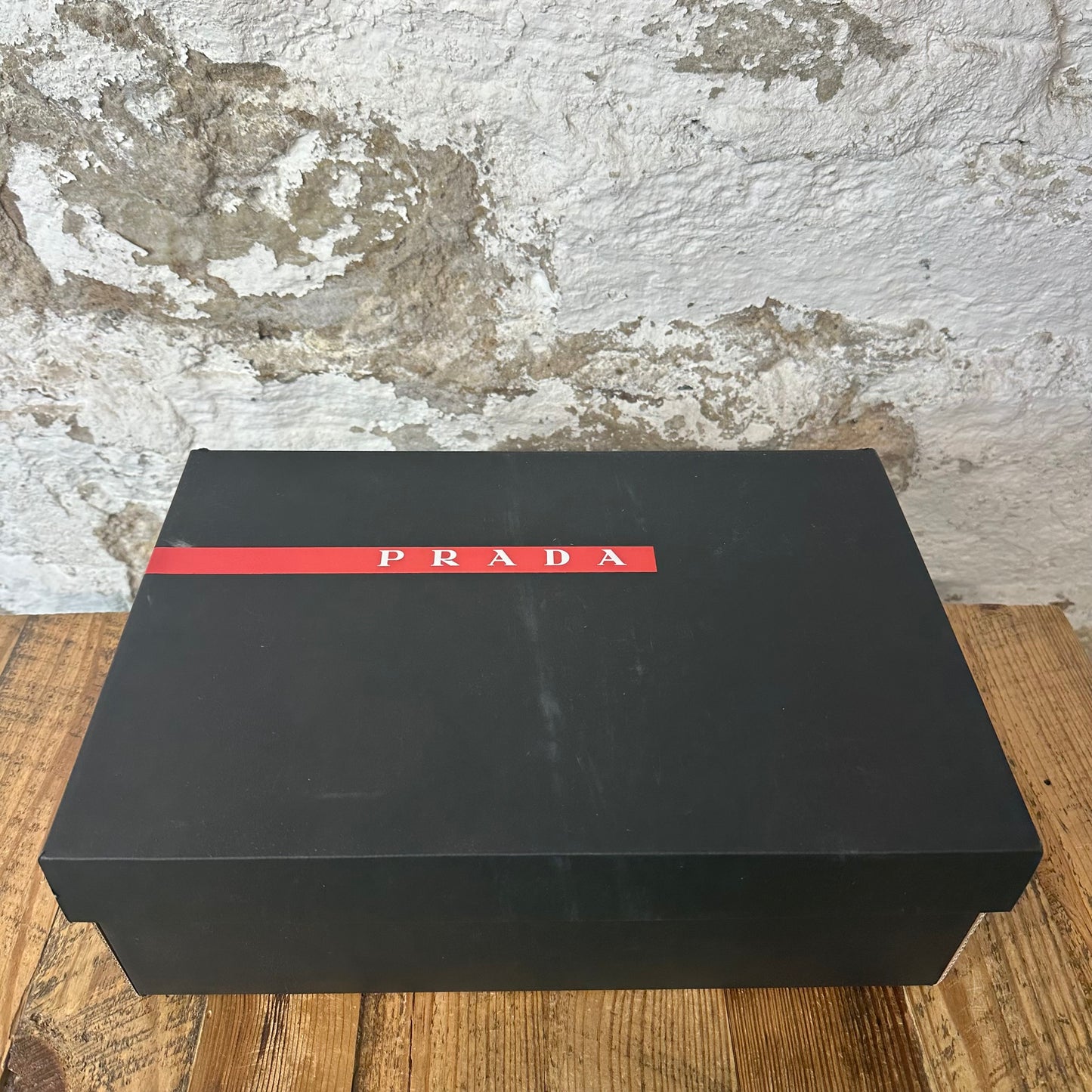 Prada Americas Cup Royal Argento Patent Sneaker Sz 8 DS