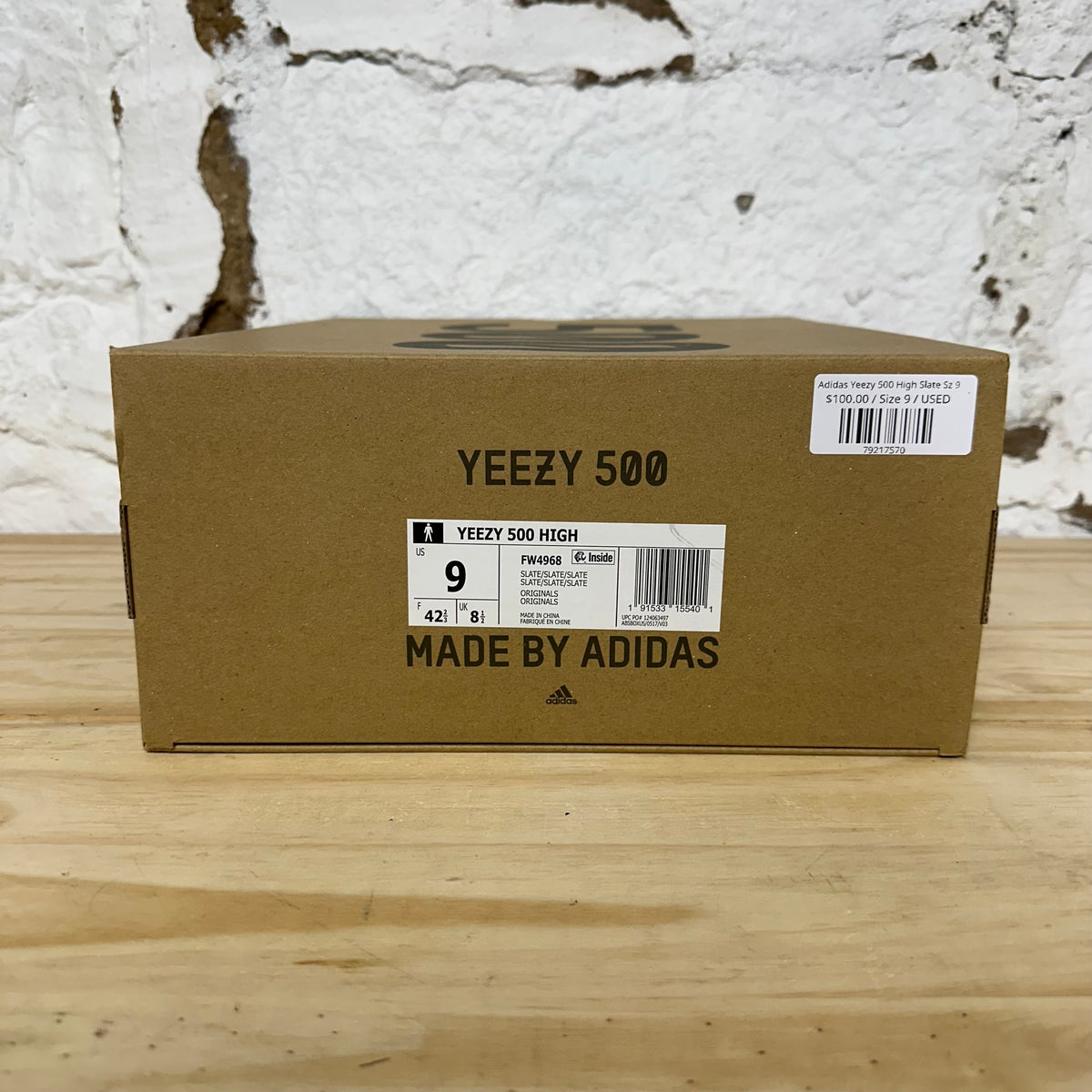 Yeezy 500 High Slate Sz 9