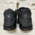 Air Jordan 3 Black Cat Sz 7Y