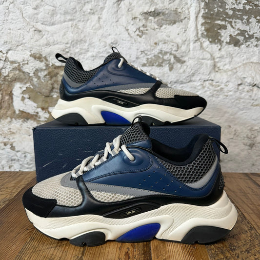 Dior B22 Black White Blue Sneaker Sz 12 (45)