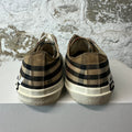 Burberry Side Spell Plaid Sneaker Sz 6.5 (39)