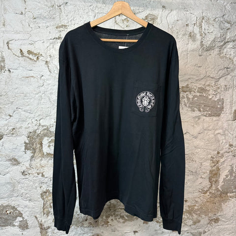 Chrome Hearts Flag L/s Black Sz XL