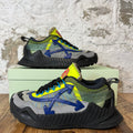 Off-White ODSY 1000 Blue Yellow Black Sneaker Sz 9 (42)