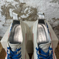 Alexander Mcqueen Blue Spell White Tread Boot Low Sz 10 (43)