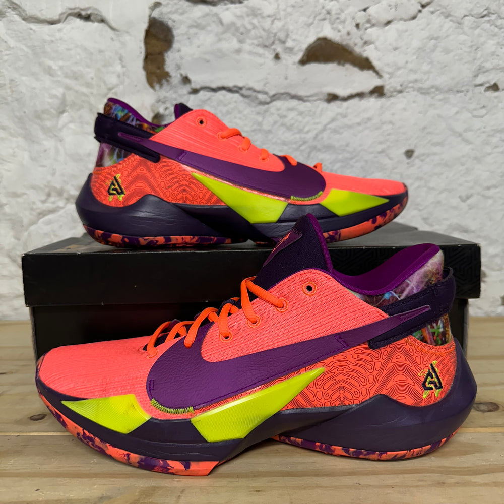 Nike Zoom Freak 2 Bright Mango Sz 9.5