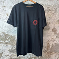 Chrome Hearts Cemetery Horseshoe Black T-Shirt Sz XL