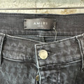 Amiri Playboy Print Black Denim Jeans Sz 28
