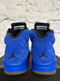 Air Jordan 5 Blue Suede Sz 12